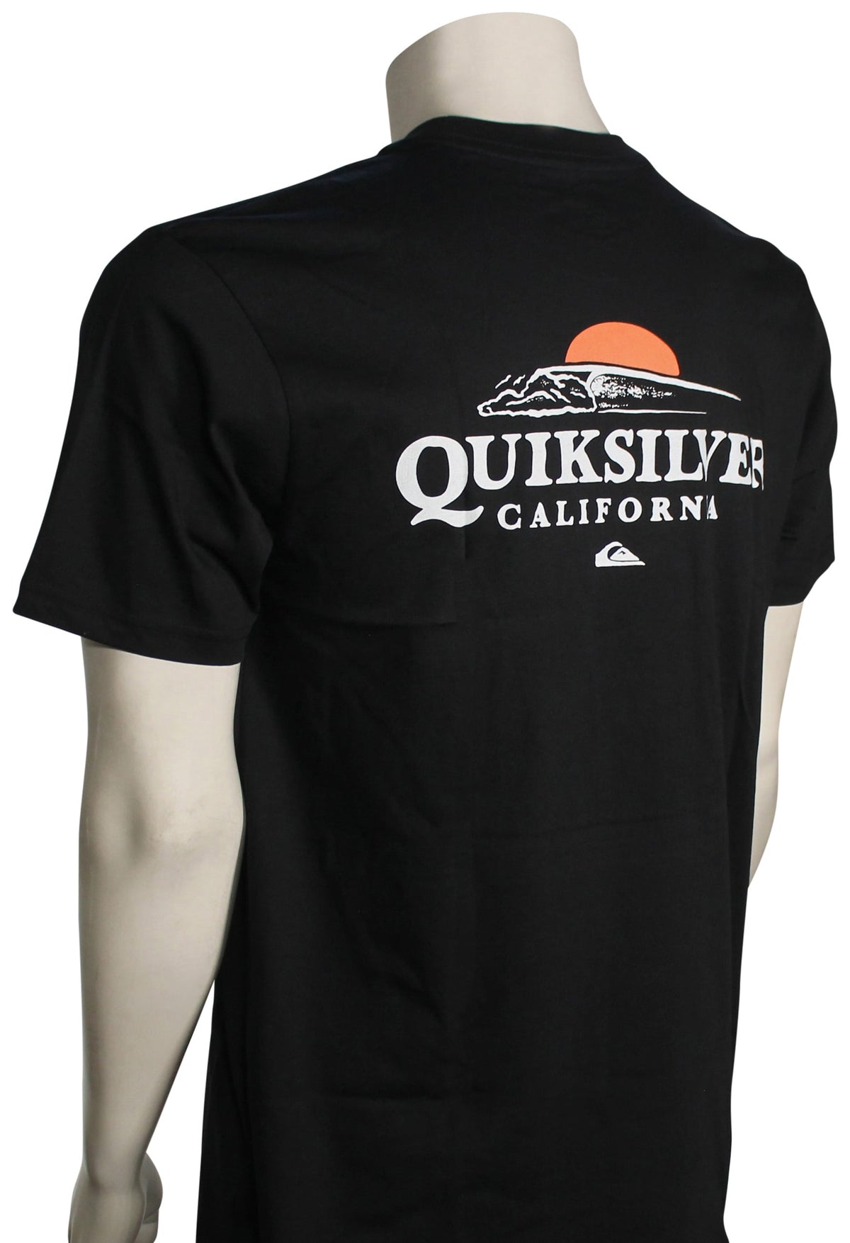 Quiksilver California Surf T-Shirt - Black – back view
