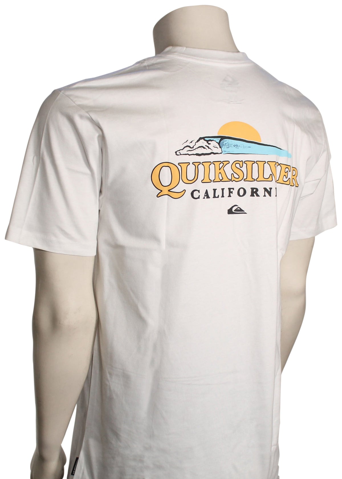 Quiksilver California Surf T-Shirt - White – back view