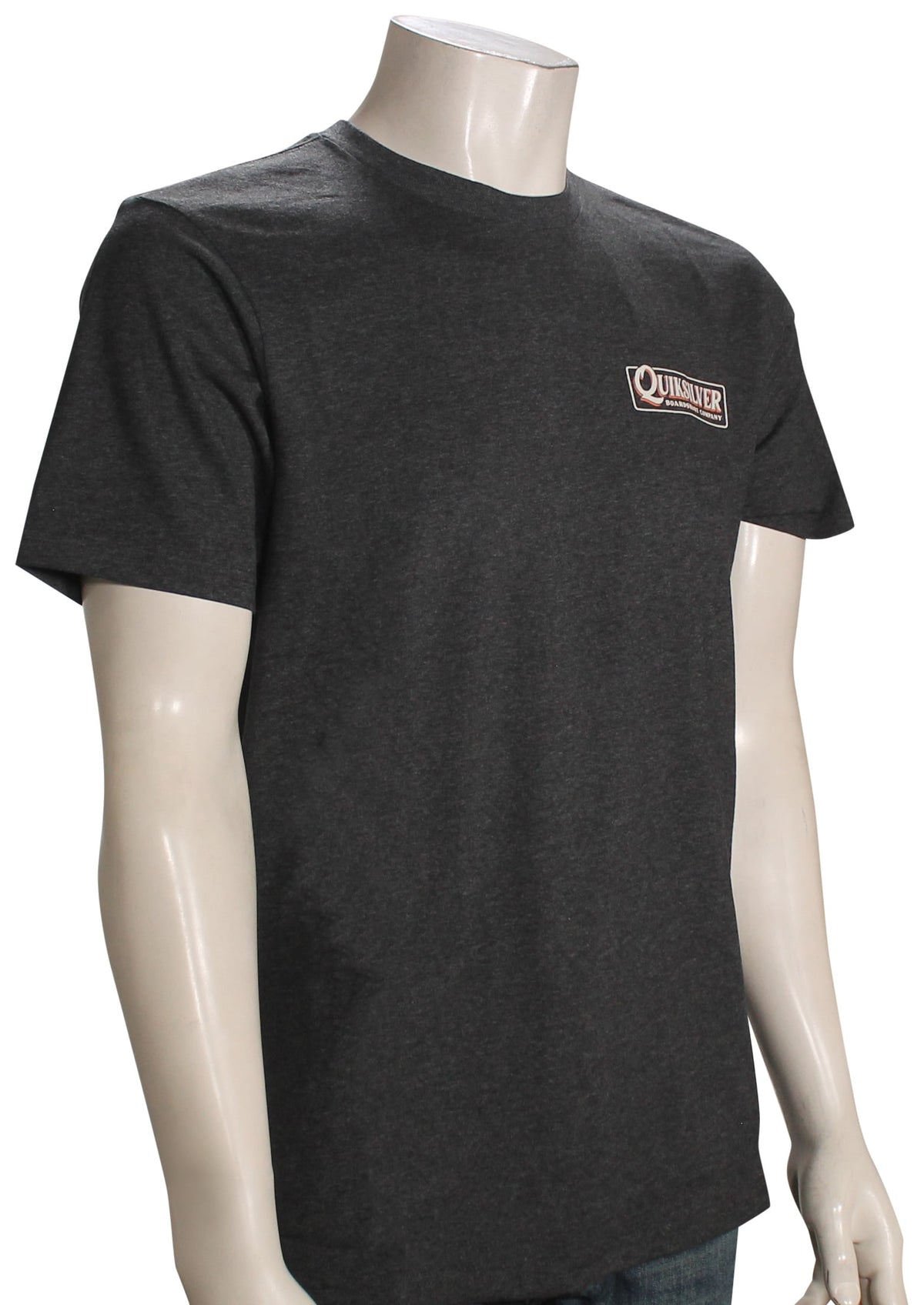 Quiksilver Garage Sign SS T-Shirt - Charcoal Heather