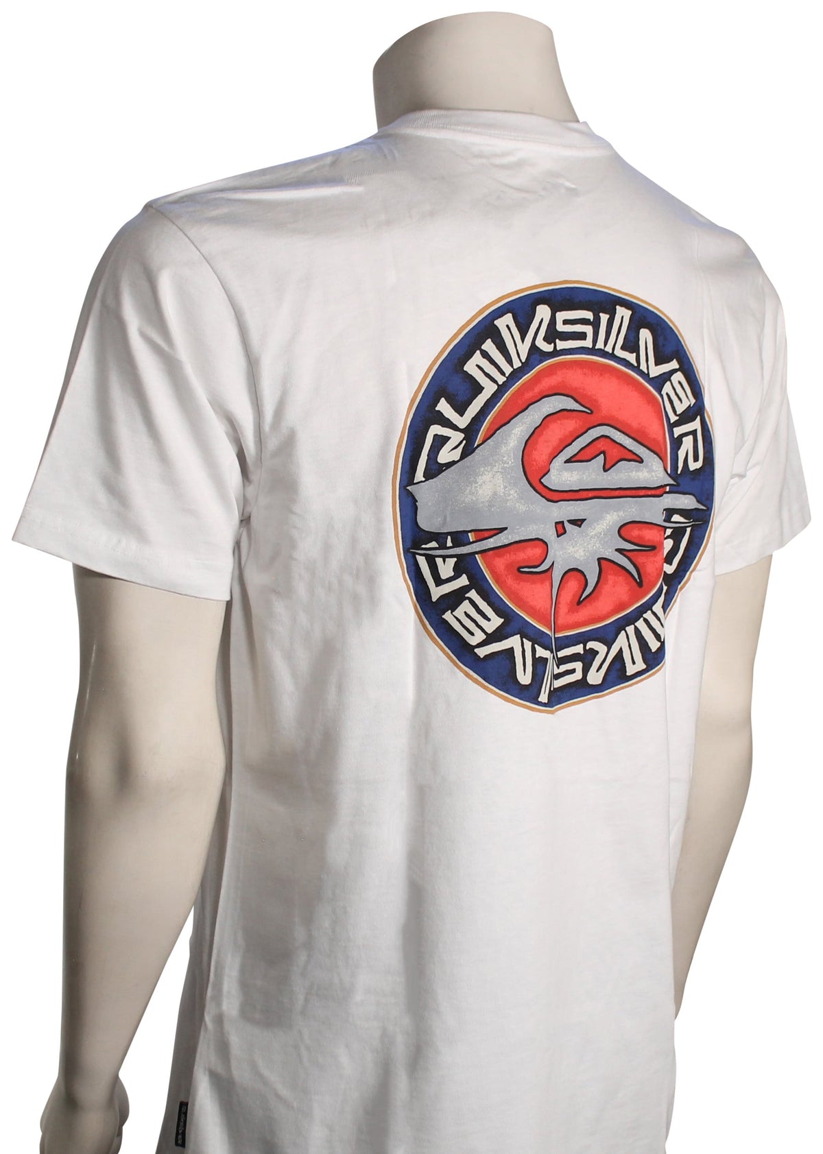 Quiksilver Omni Thorns SS T-Shirt - White – back view