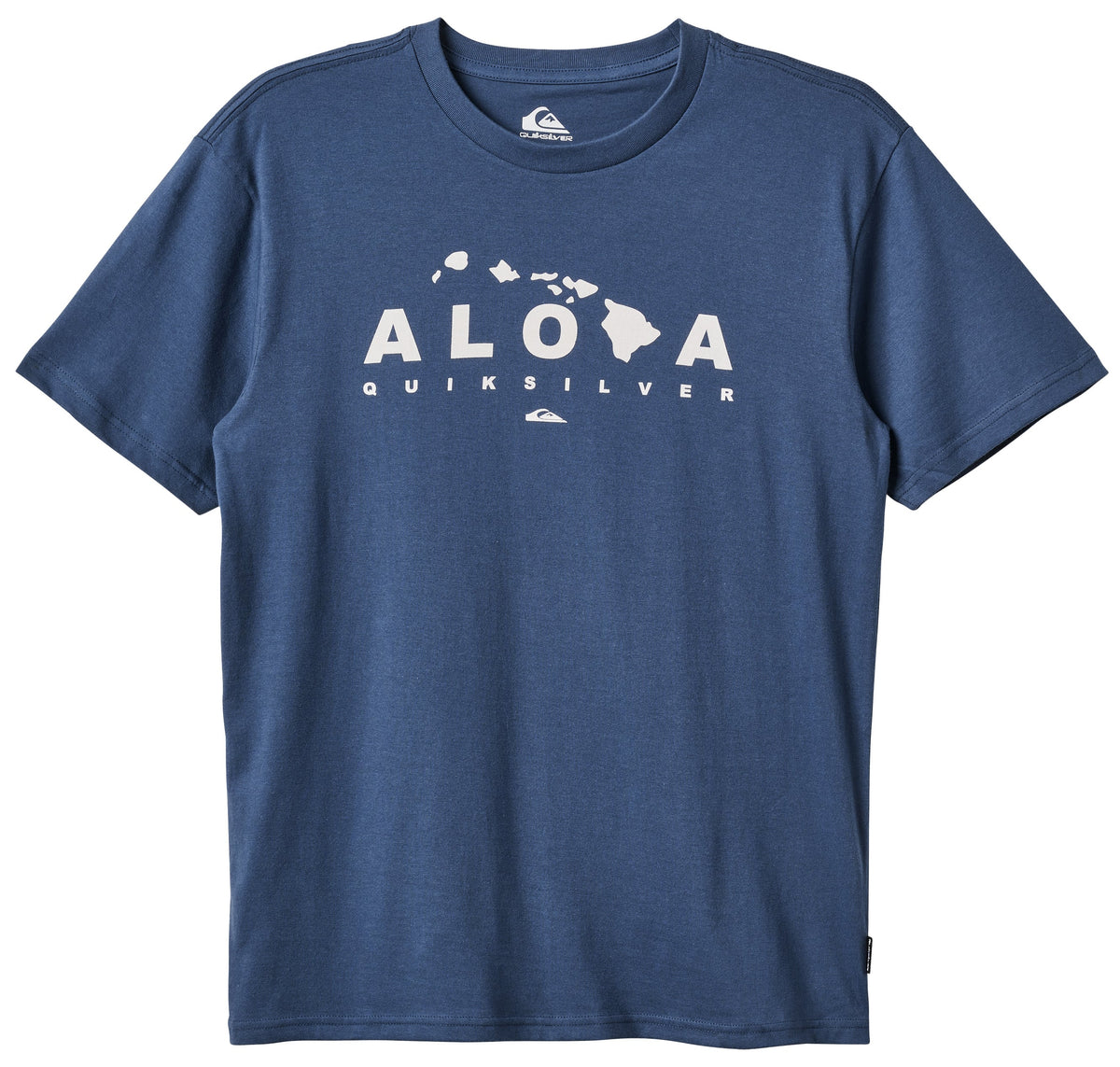 Quiksilver Hawaii Island Lock SS T-Shirt - Navy