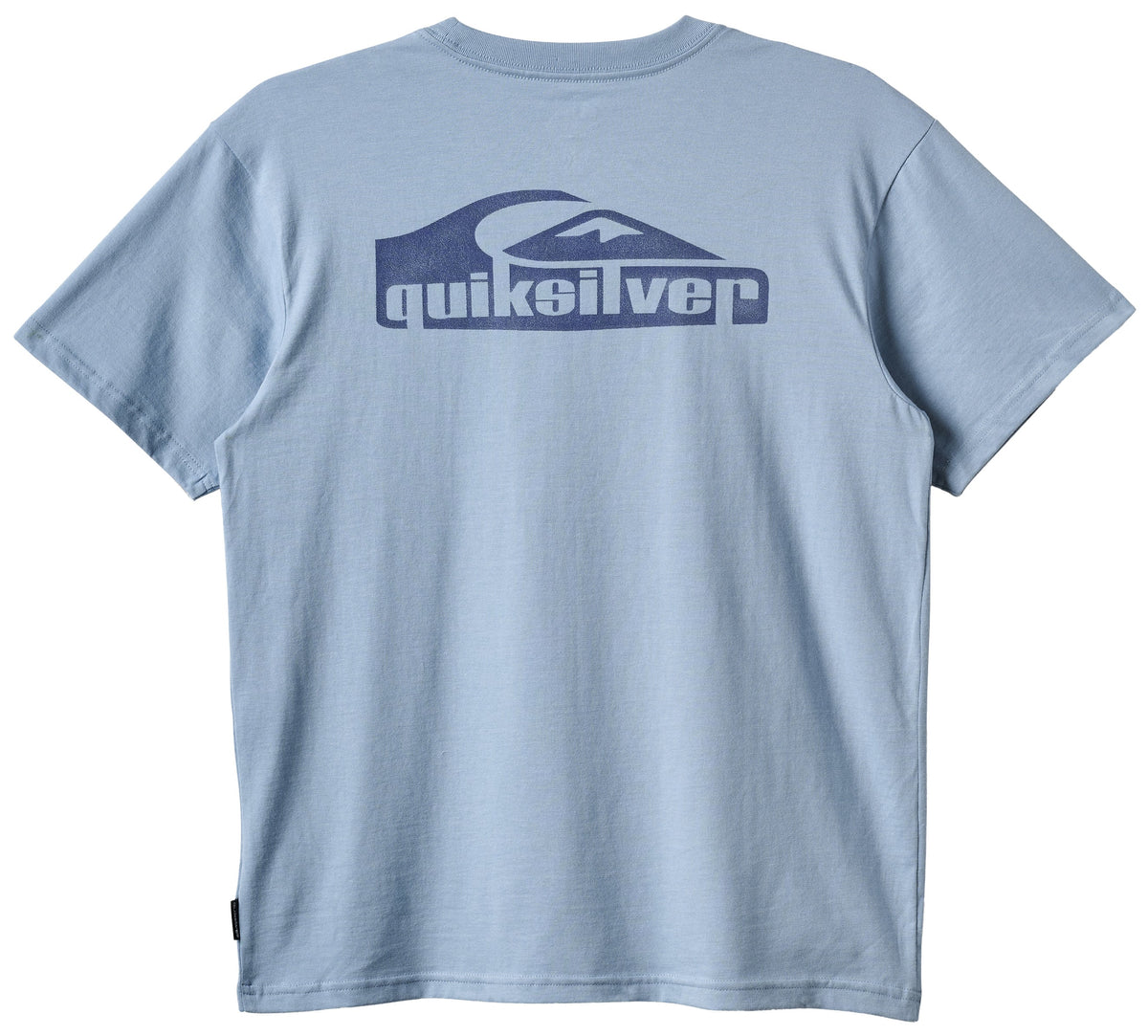 Quiksilver Push Threw SS T-Shirt - Ashley Blue – back view