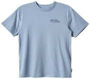 Quiksilver Push Threw SS T-Shirt - Ashley Blue