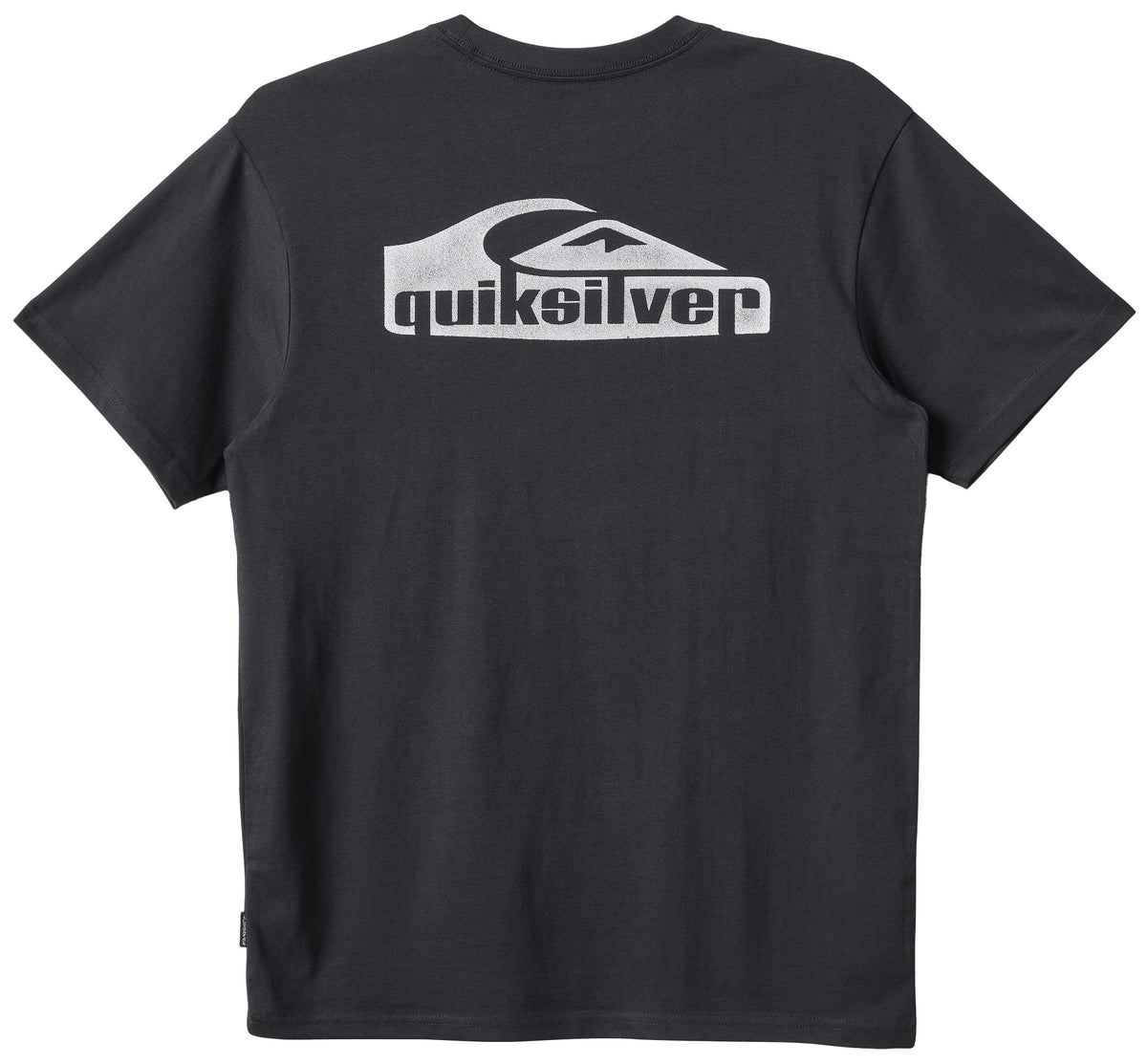 Quiksilver Push Threw SS T-Shirt - Black – back view