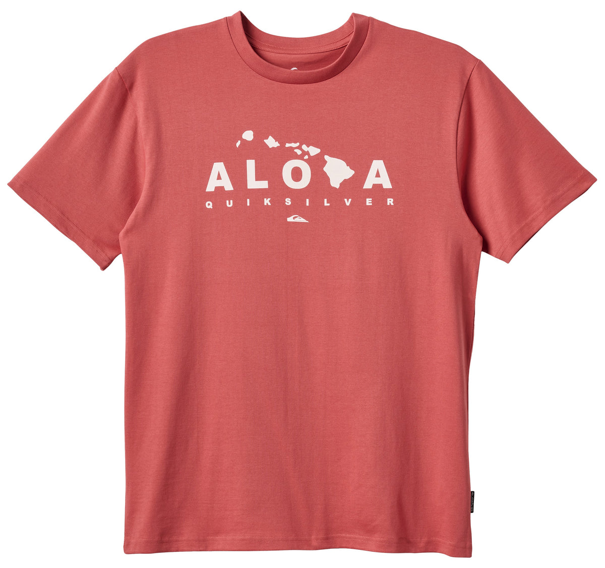 Quiksilver Hawaii Island Lock SS T-Shirt - Mineral Red