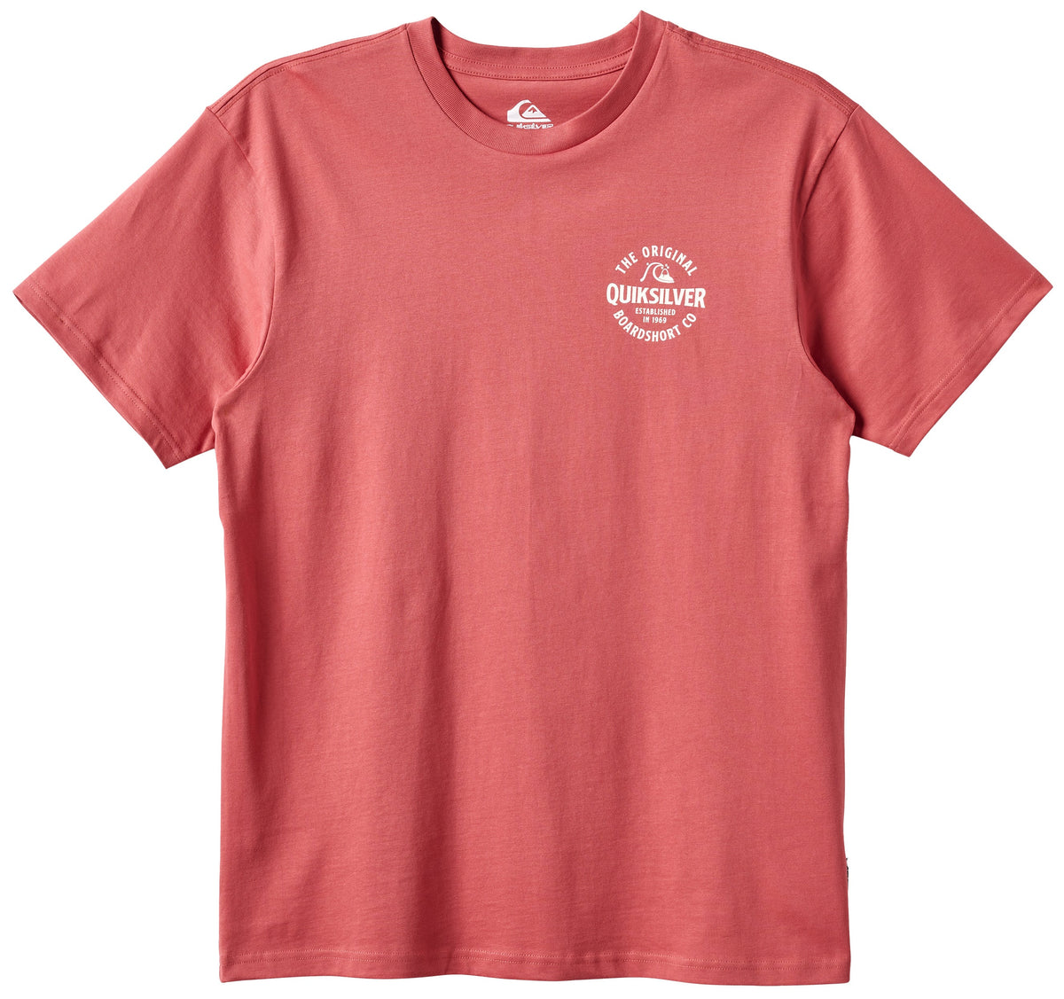Quiksilver Locked Up SS T-Shirt - Mineral Red
