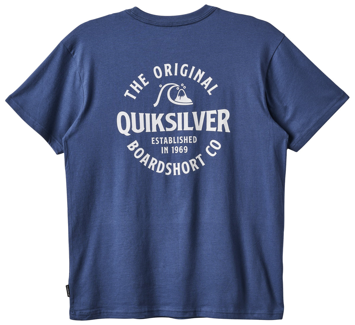 Quiksilver Locked Up SS T-Shirt - Navy – back view