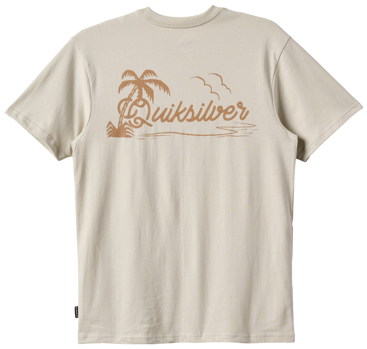 Quiksilver Island Vibin SS T-Shirt - Moonstruck – back view