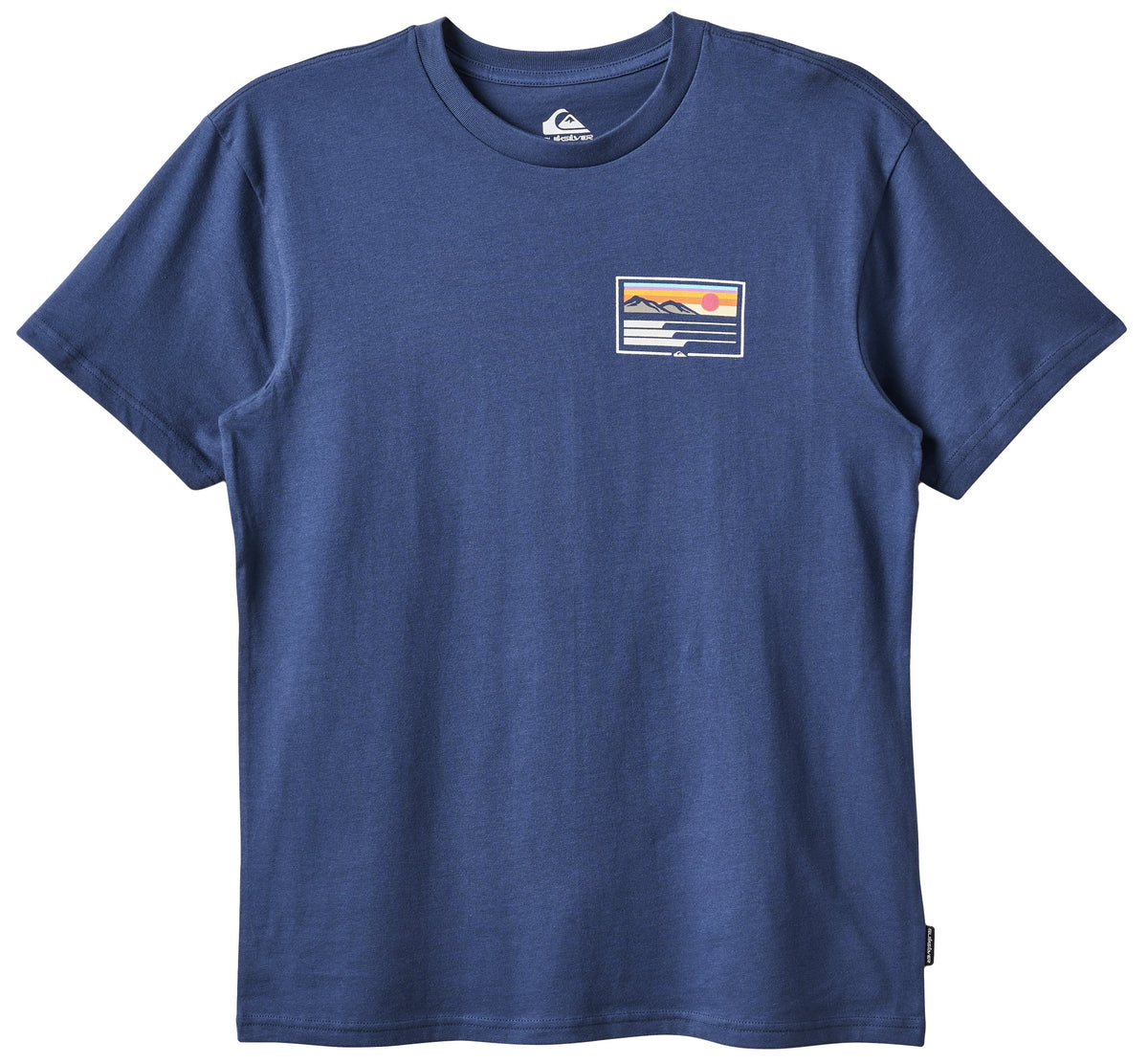 Quiksilver Coastal Vibes SS T-Shirt - Navy