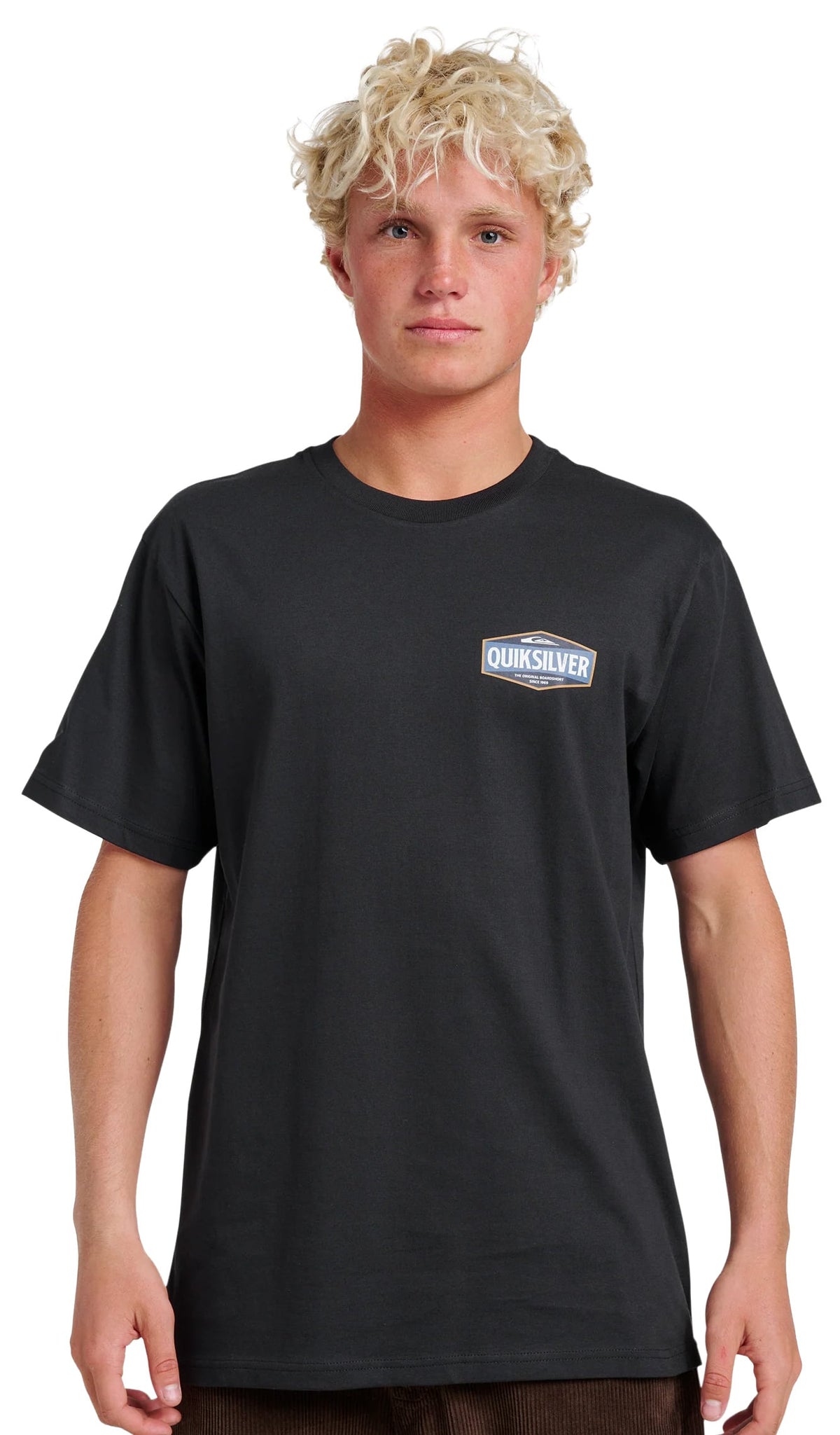 Quiksilver Six Points Classic SS T-Shirt - Black
