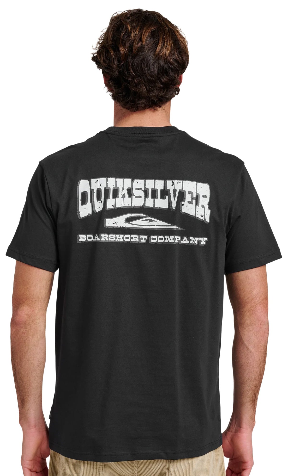 Quiksilver Wild West Classic SS T-Shirt - Black – back view
