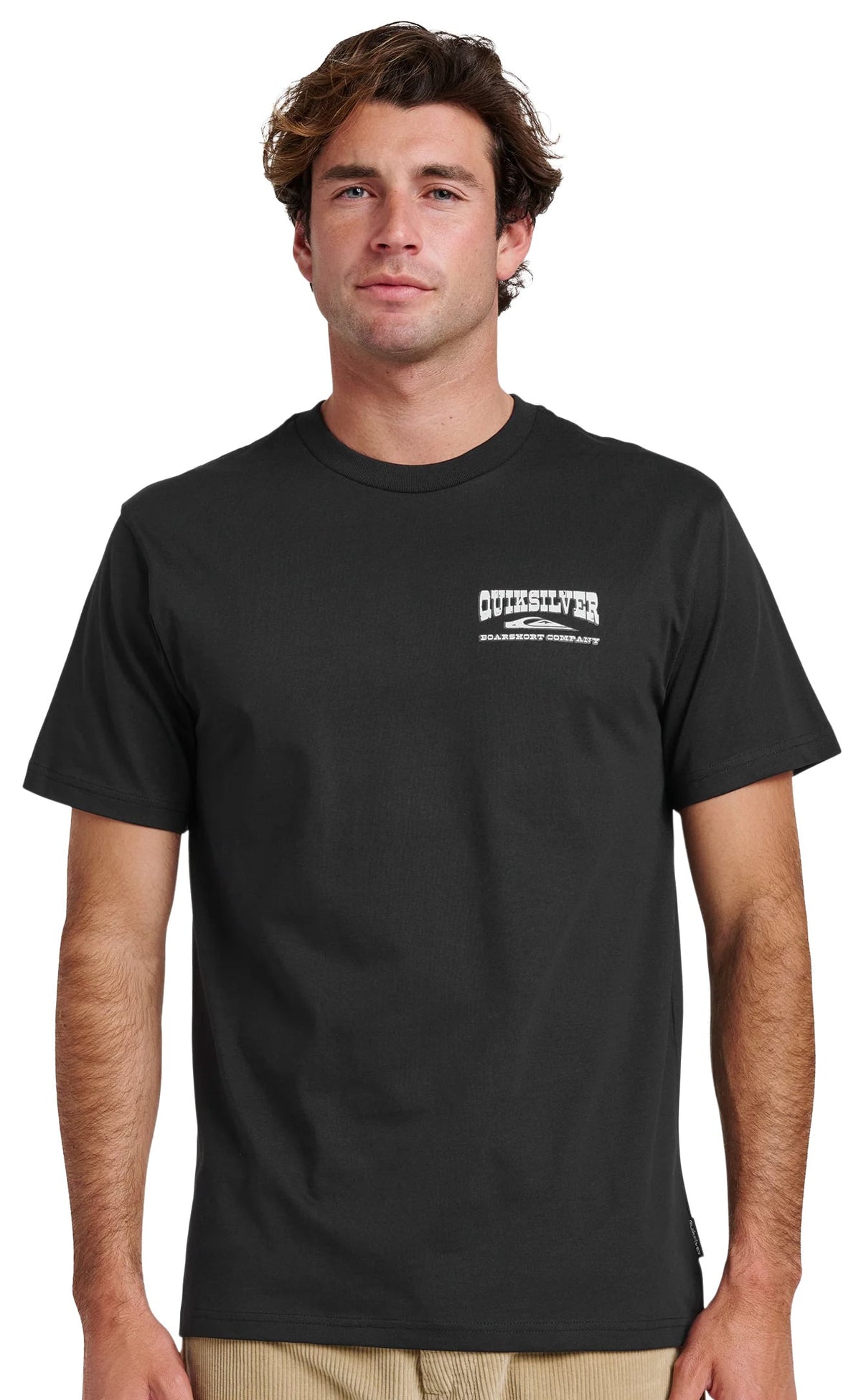 Quiksilver Wild West Classic SS T-Shirt - Black