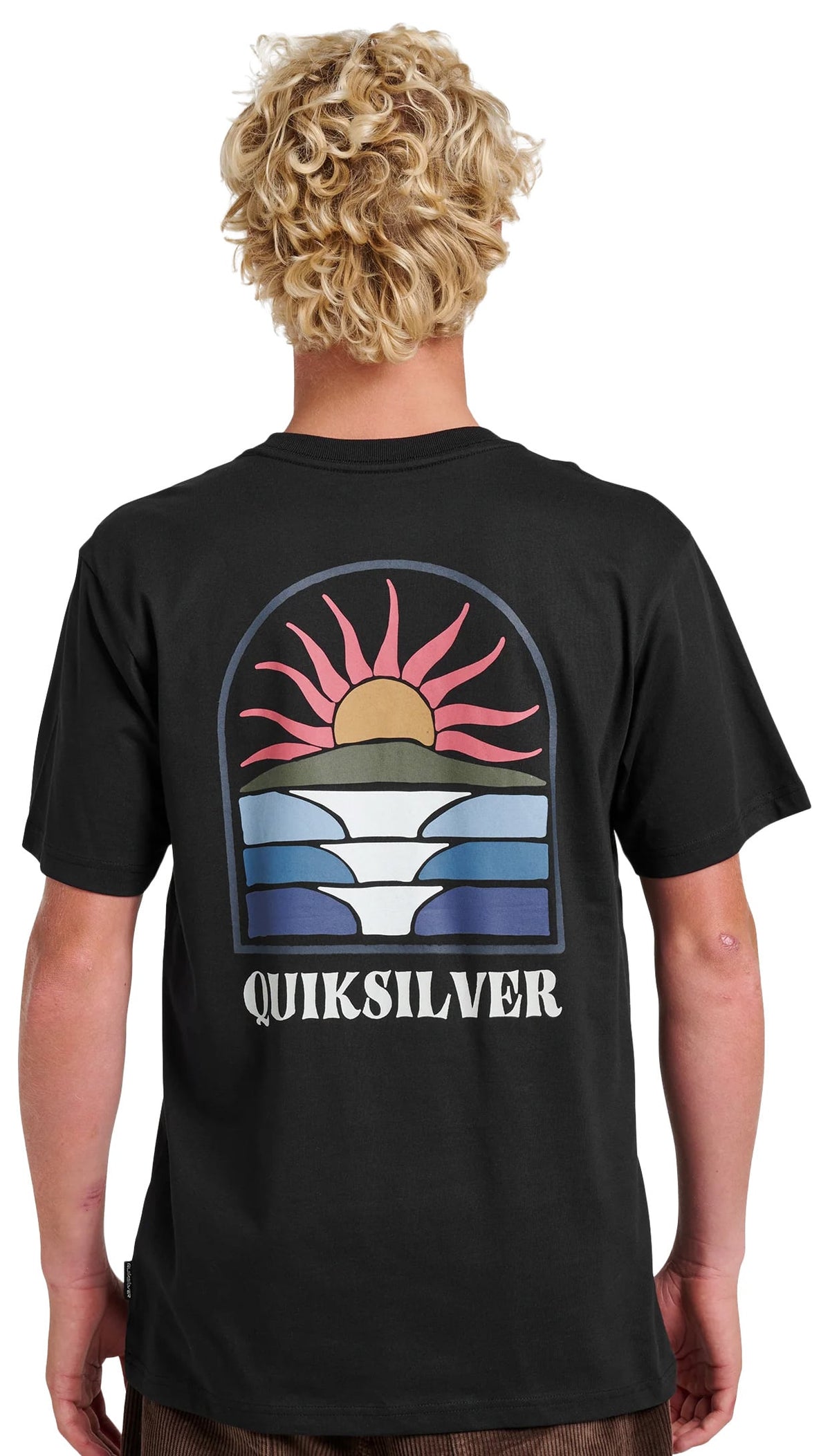 Quiksilver Dawn Patrol SS T-Shirt - Black – back view