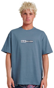 Quiksilver Saturn Tech Heavyweight SS T-Shirt - China Blue