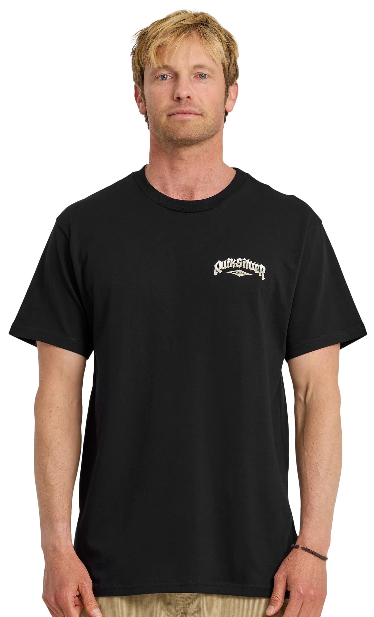 Quiksilver Diamond Arch Classic Men's Short Sleeve T-Shirt - Black