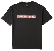 Quiksilver Clicker Red Box Men's Short Sleeve T-Shirt - Black