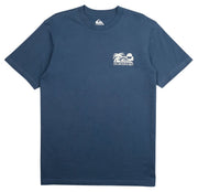 Quiksilver Reverse Cut Men's Short Sleeve T-Shirt - Dark Denim