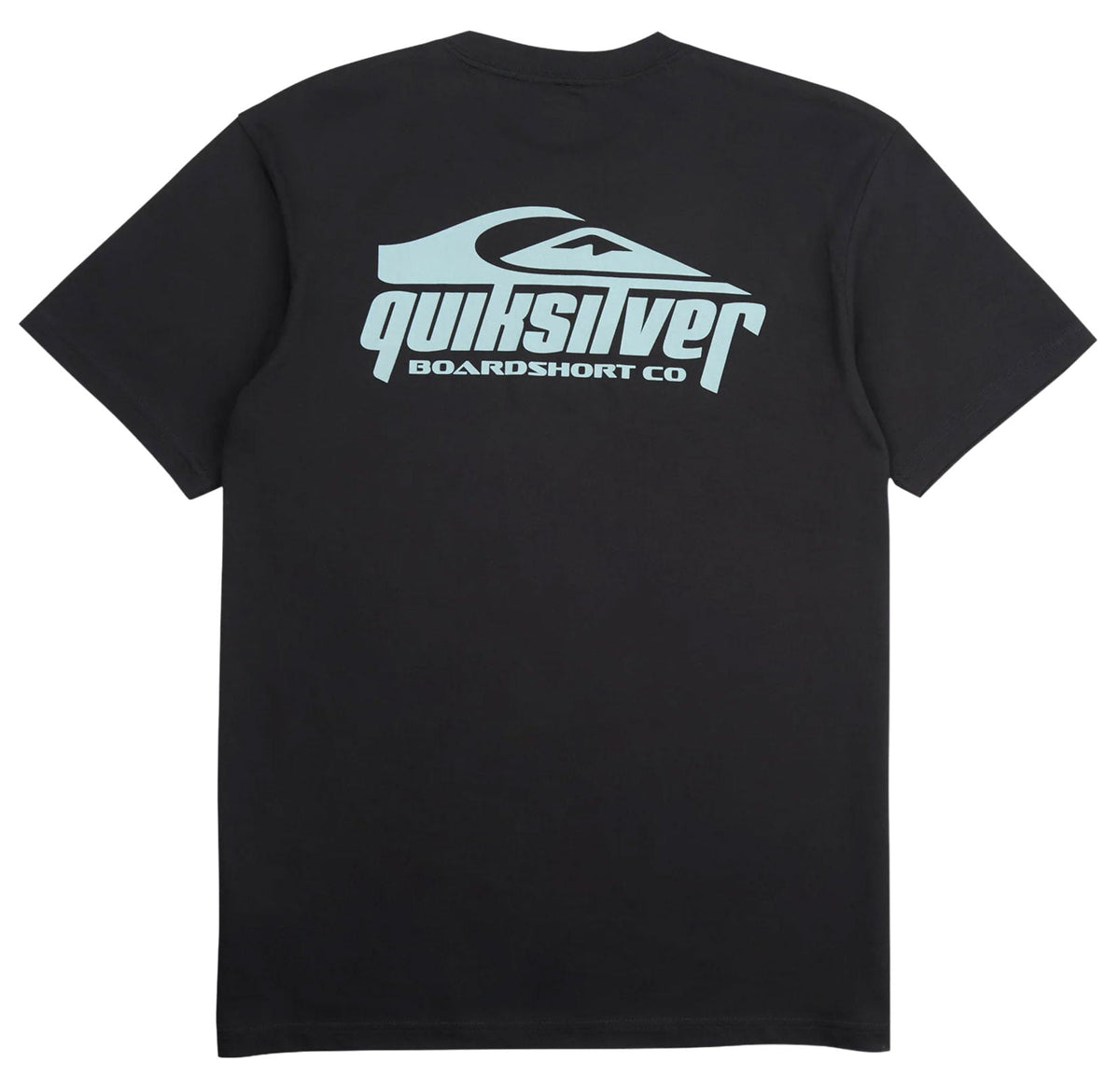Quiksilver Linked Up Classic Men's Short Sleeve T-Shirt - Black – back view