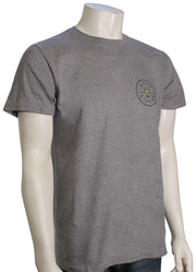 Quiksilver Near Dawn T-Shirt - Medium Grey Heather, front view