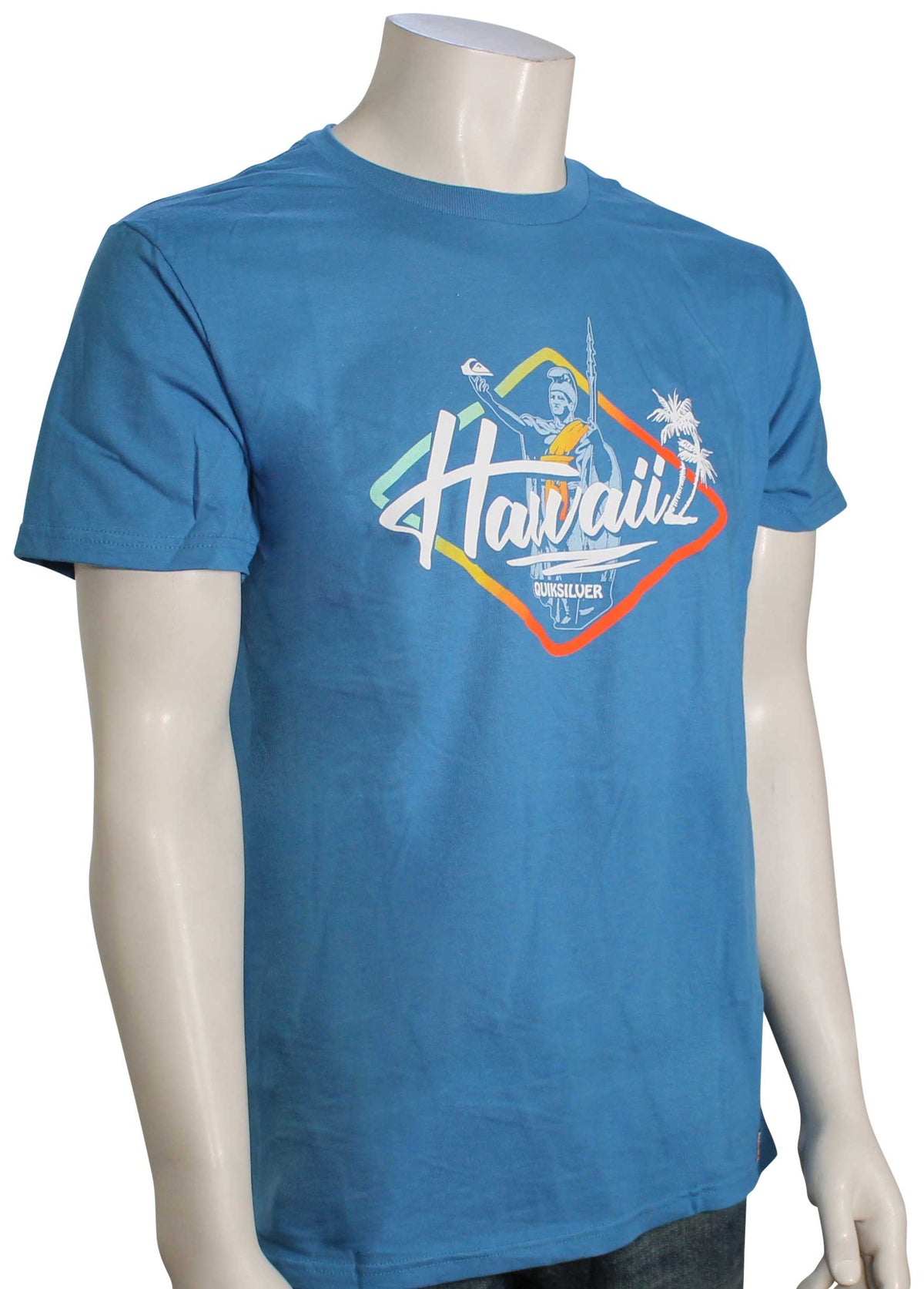 Quiksilver HI Bishop T-Shirt - Vallarta Blue