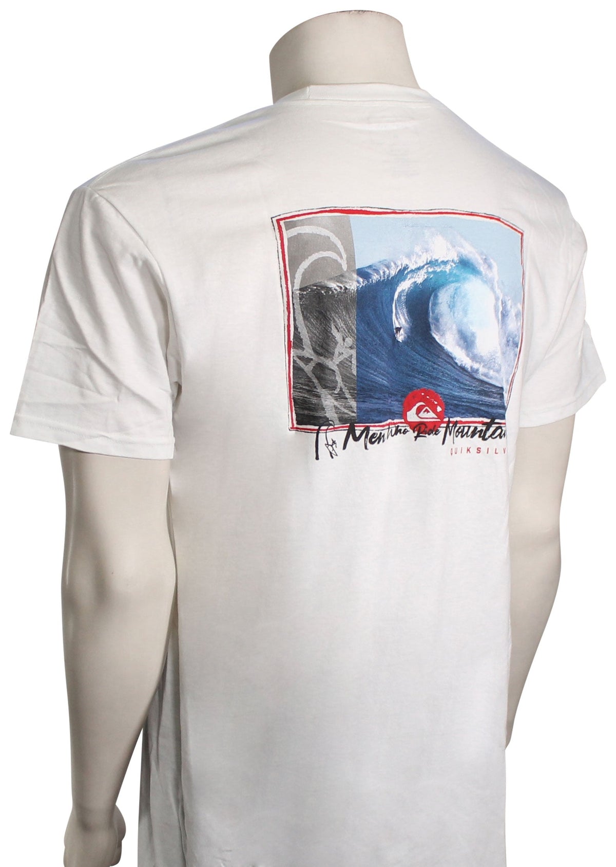 Quiksilver MWRM Poster T-Shirt - White – back view