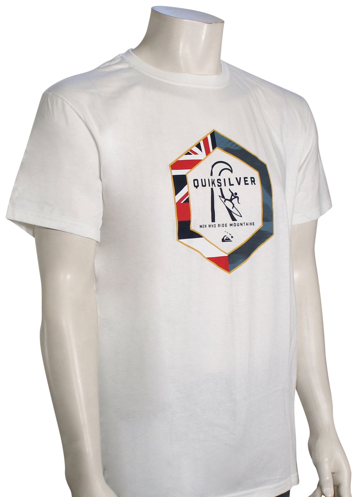 Quiksilver MWRM Paddle Out T-Shirt - White
