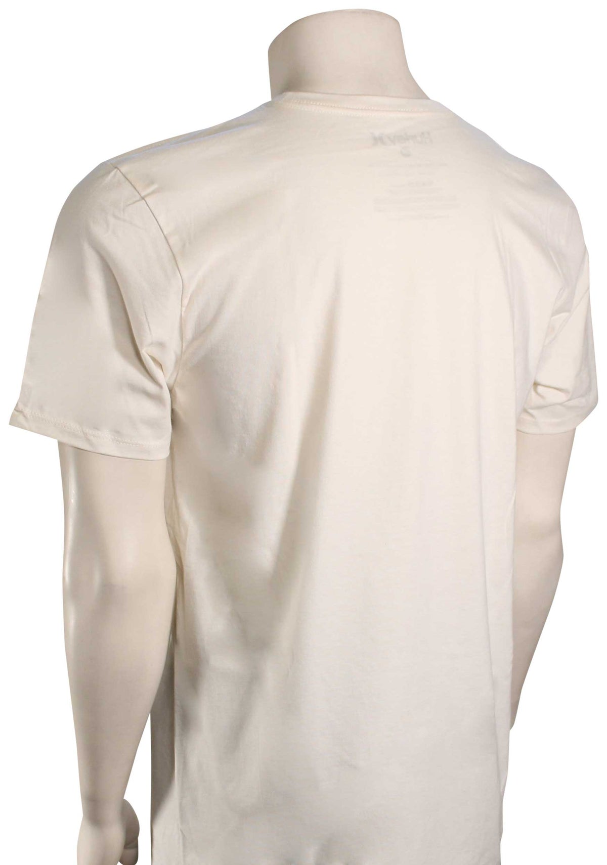 Hurley Prem Natural T-Shirt - Pale Ivory – back view