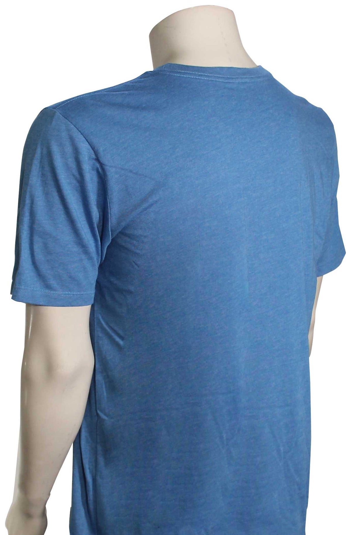 Hurley Everyday Wave Box T-Shirt - Seaview Heather – back view