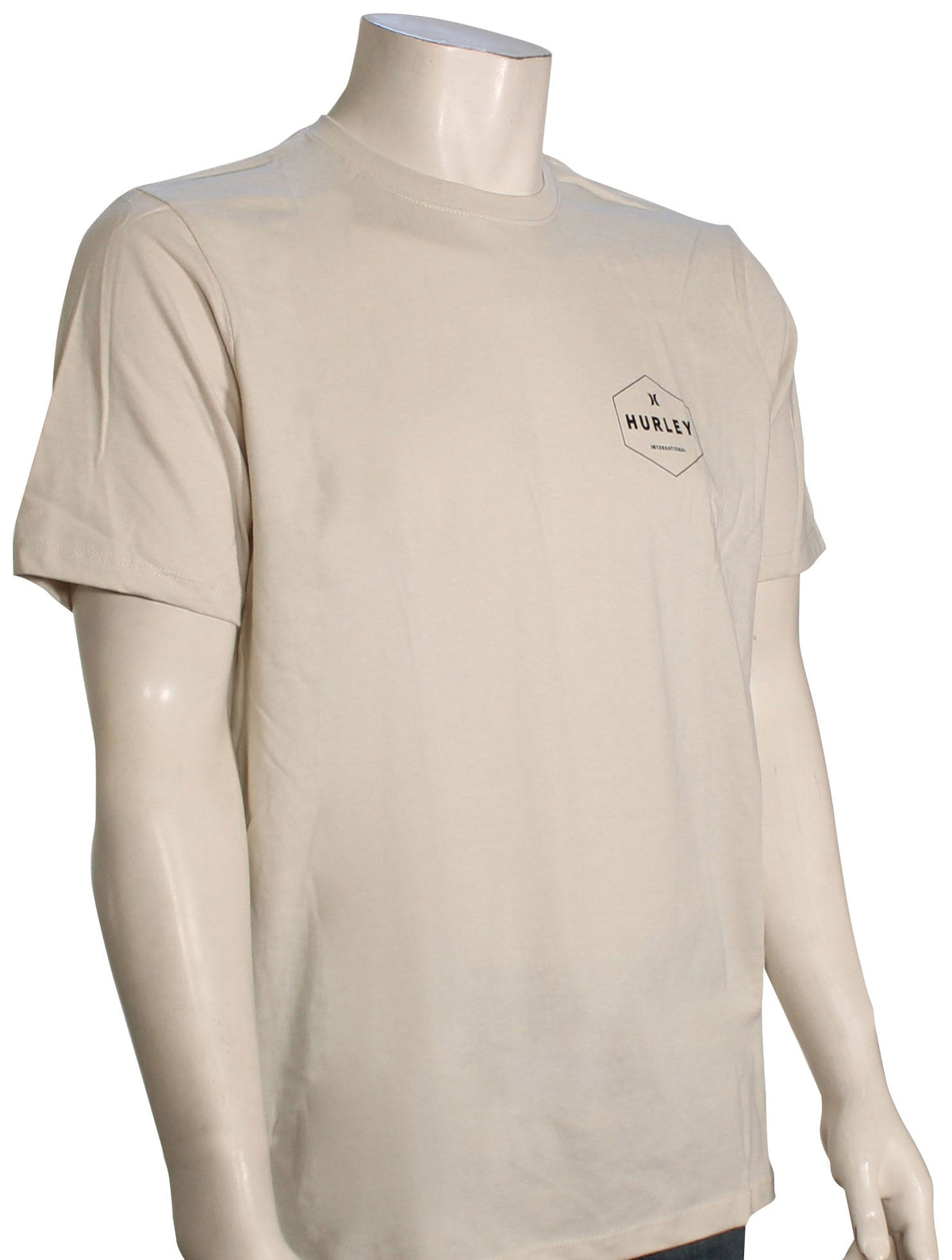 Hurley Everyday Floral Bar T-Shirt - Bone