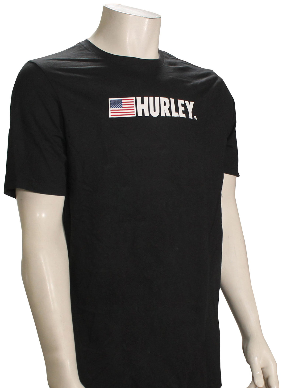 Hurley Everyday Fastlane USA T-Shirt - Black