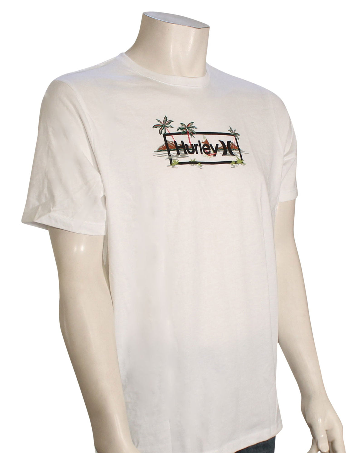 Hurley Everyday One And Only Islander T-Shirt - White
