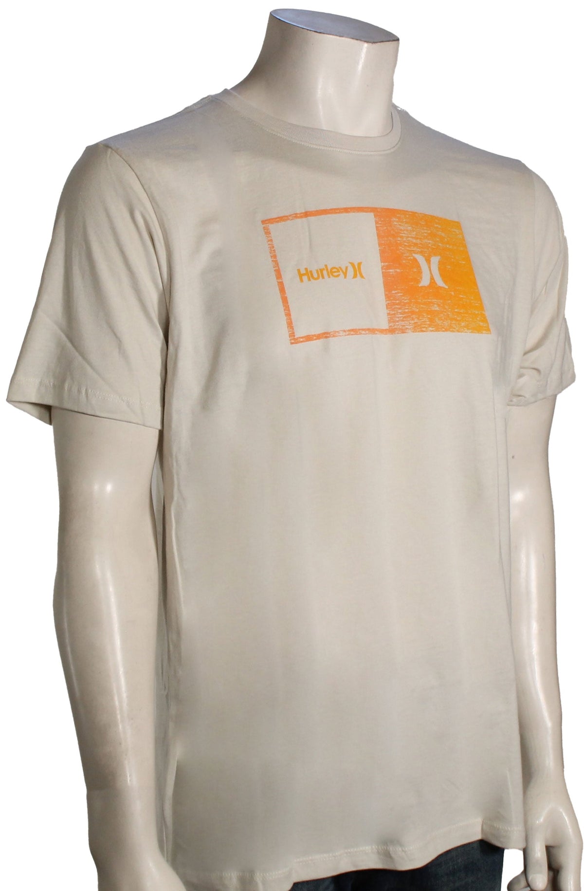 Hurley Everyday Halfer Gradient T-Shirt - Bone 2