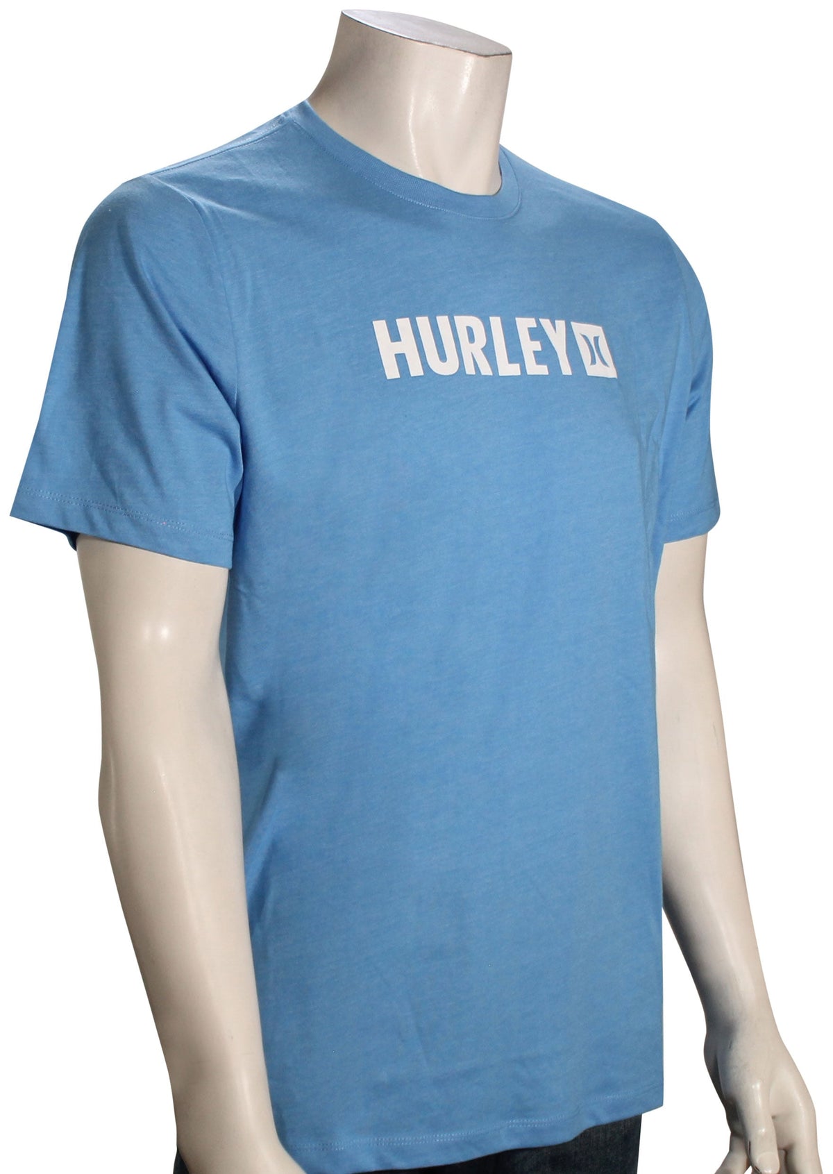 Hurley Everyday The Box T-Shirt - Bliss Blue Heather