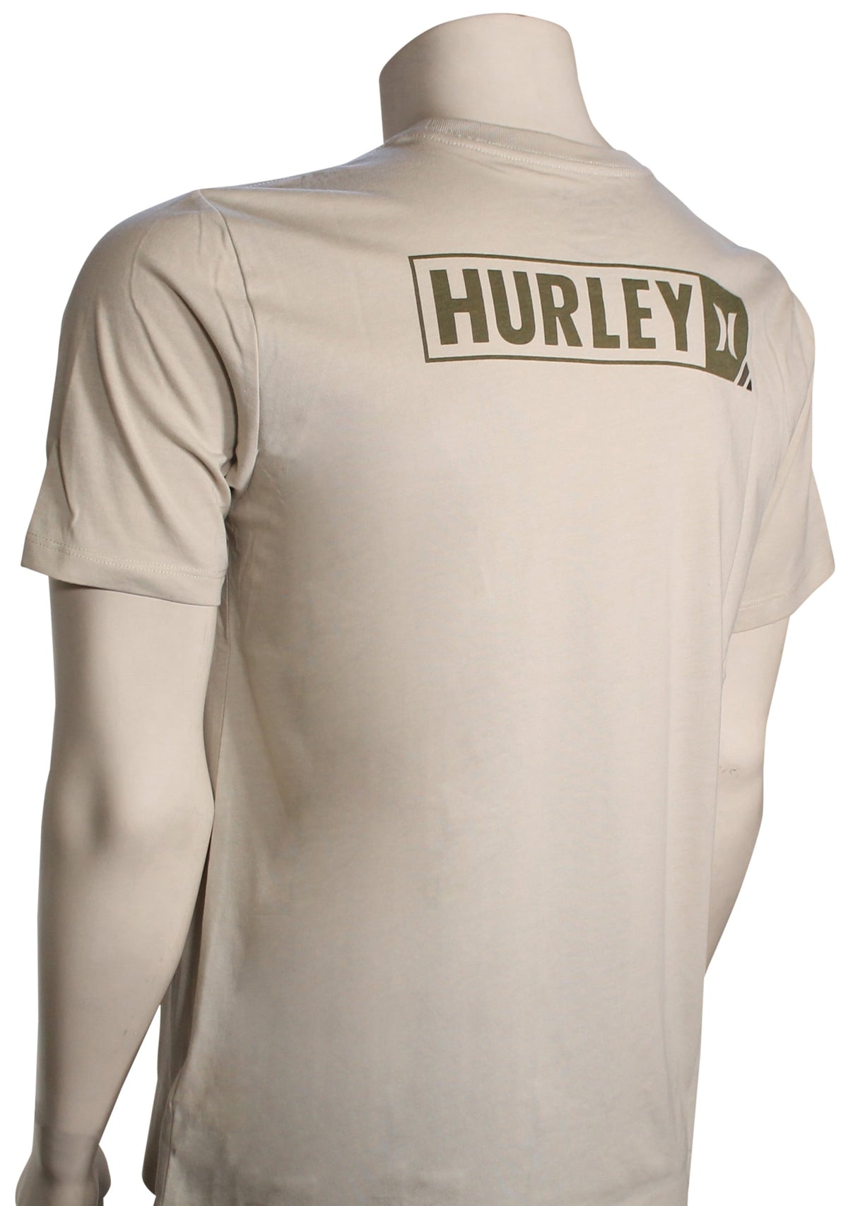 Hurley Everyday Corner T-Shirt - Bone – back view