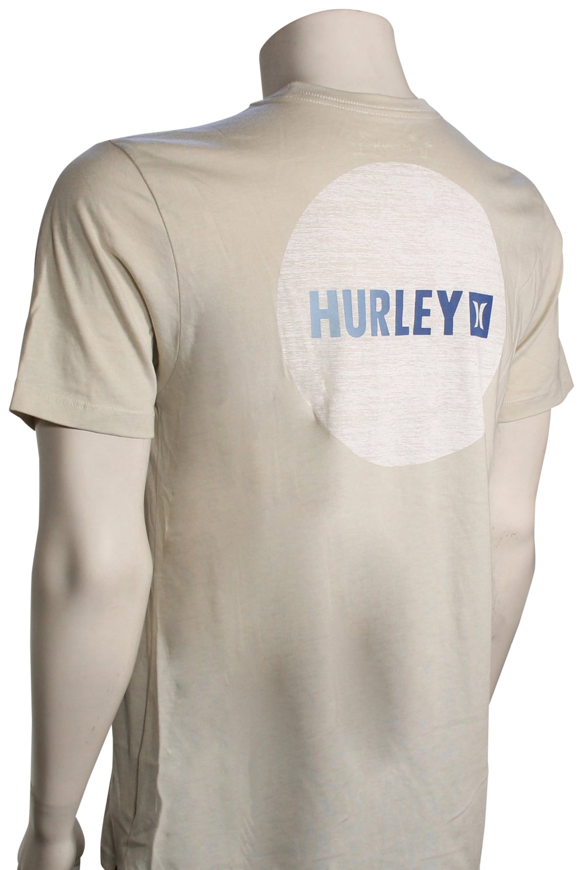 Hurley Everyday Circle Gradient T-Shirt - Bone – back view