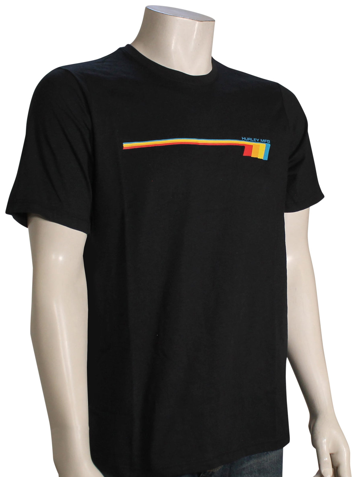 Hurley Everyday H20-Dri Pit Stop Slub T-Shirt - Black