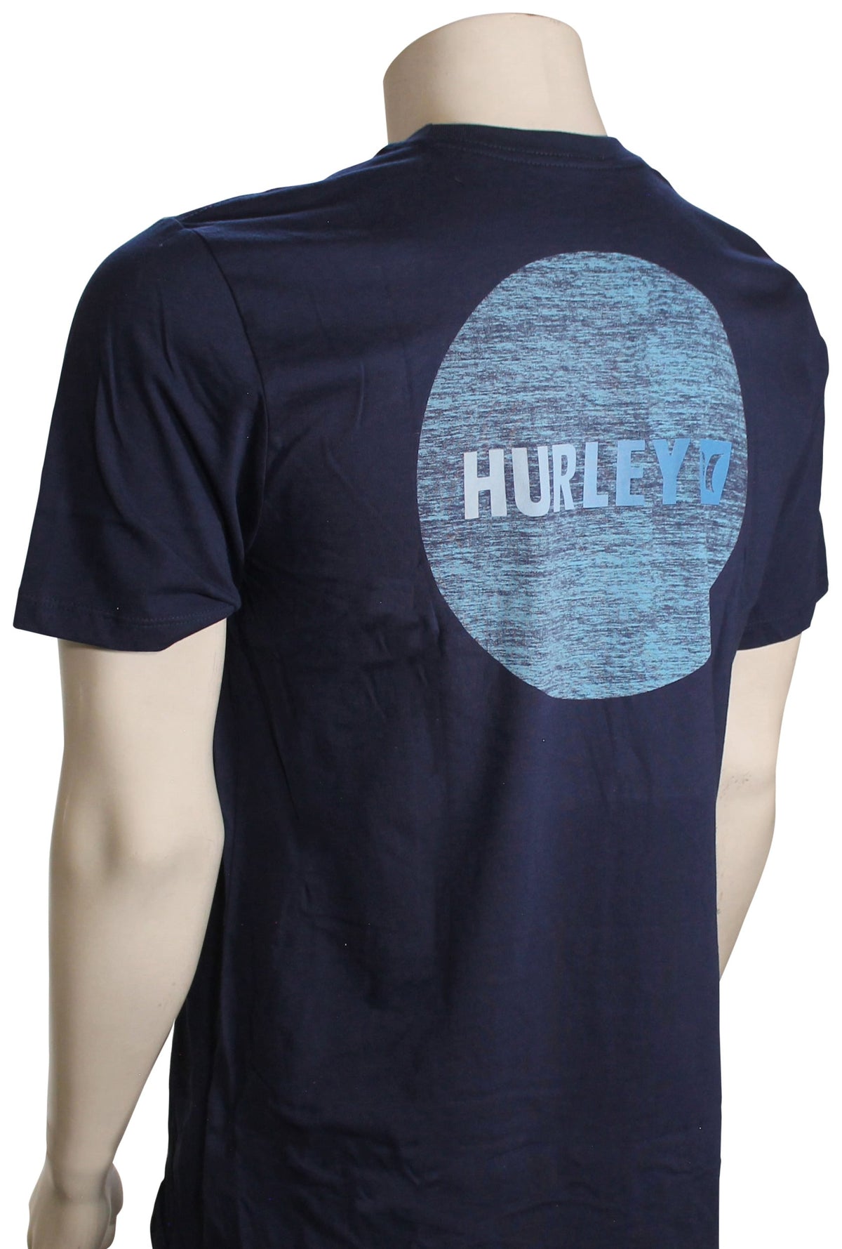Hurley Everyday Circle Gradient T-Shirt - Midnight Aqua – back view