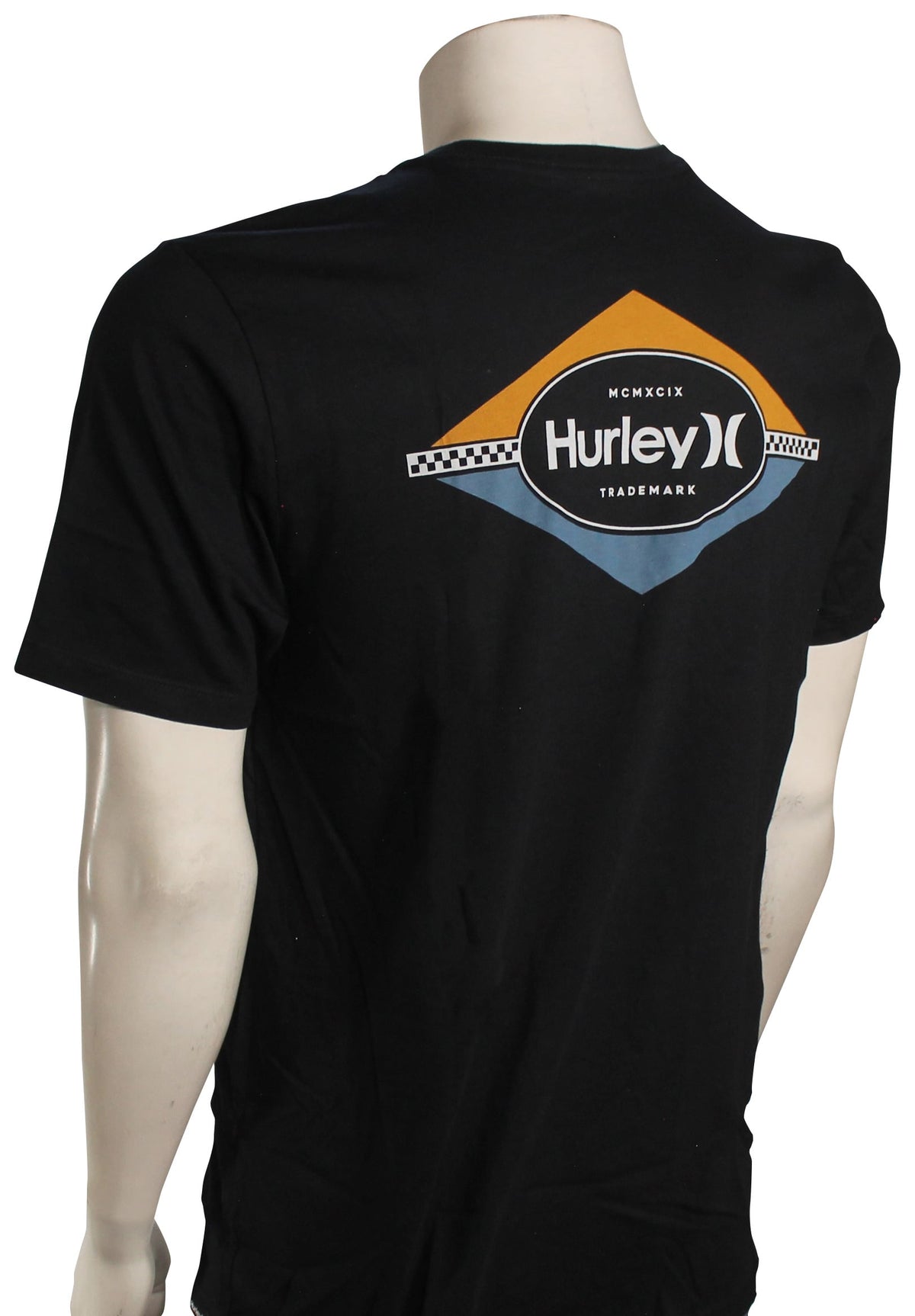 Hurley Everyday Divide T-Shirt - Black – back view