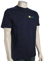 Hurley Everyday Sun Stripes T-Shirt - Midnight Aqua