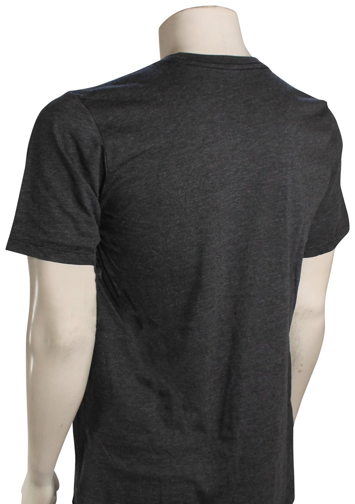 Hurley Everyday Halfer Gradient T-Shirt - Black Heather – back view