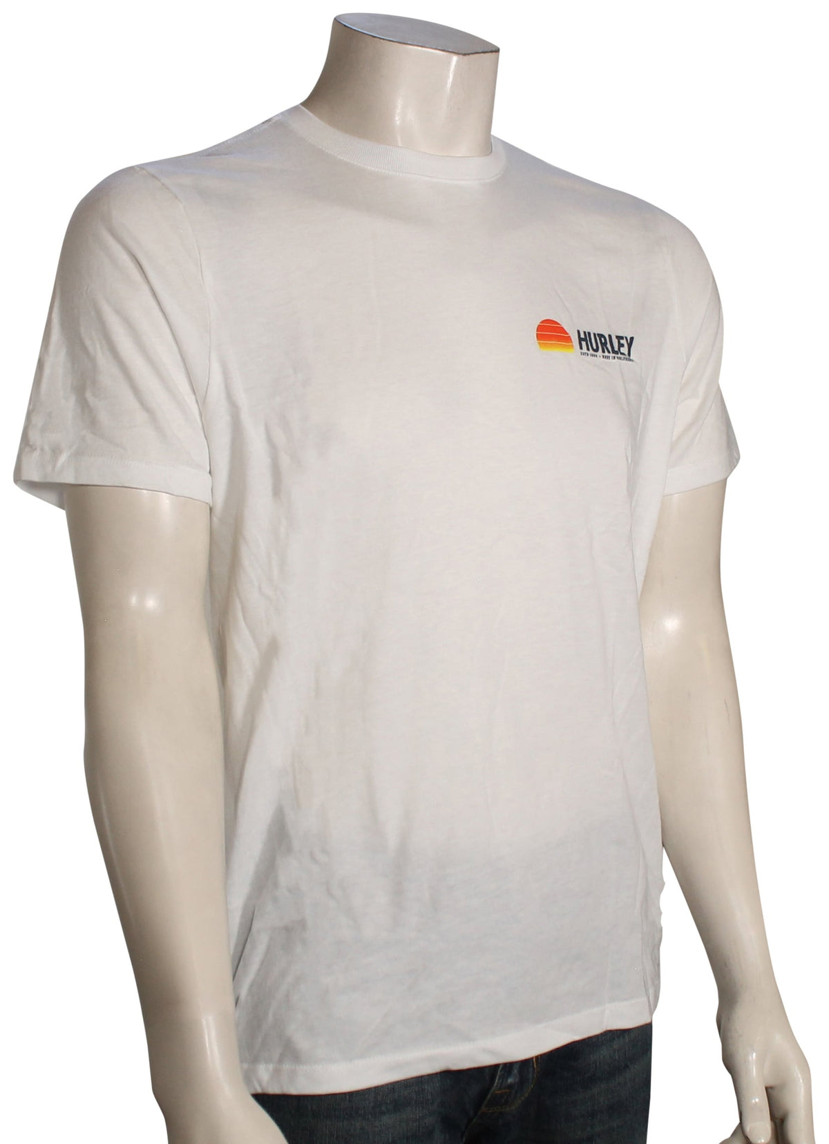 Hurley Everyday Sun Stripes T-Shirt - White