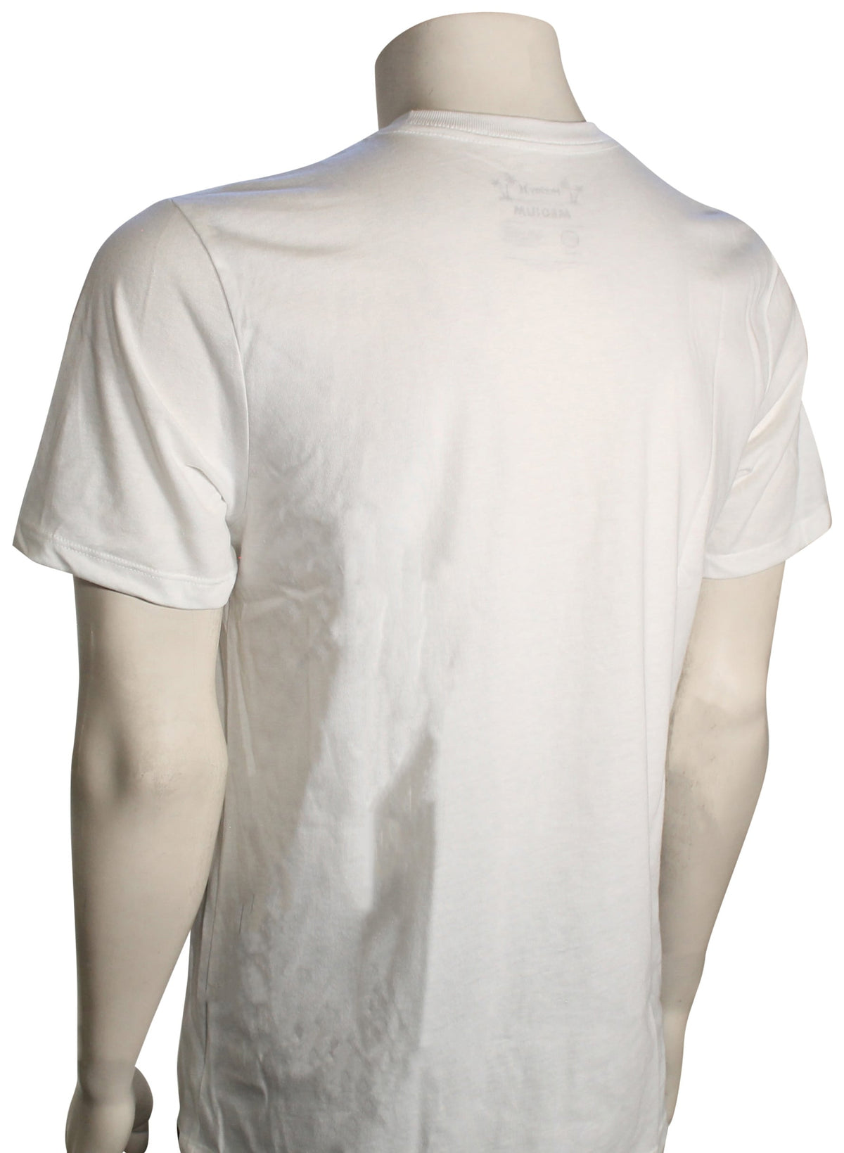 Hurley Divide SS T-Shirt - White – back view