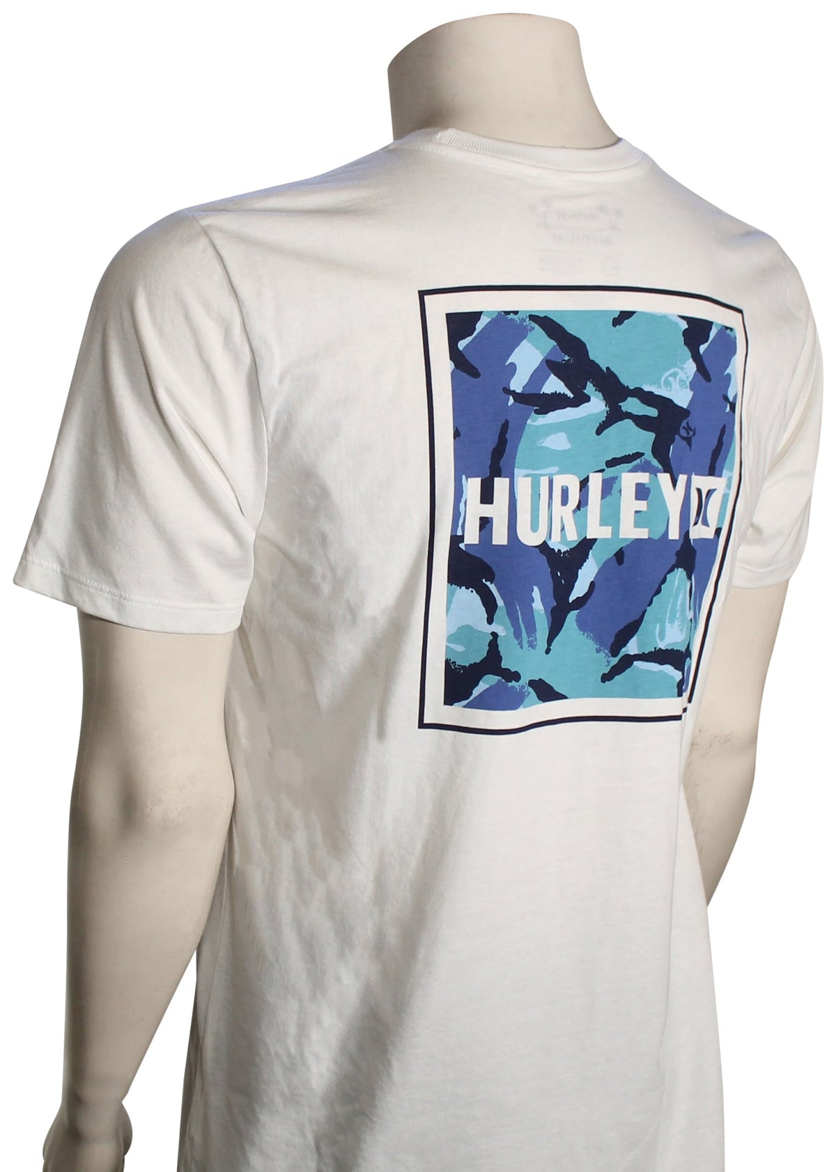 Hurley Four Corners T-Shirt - White – back view