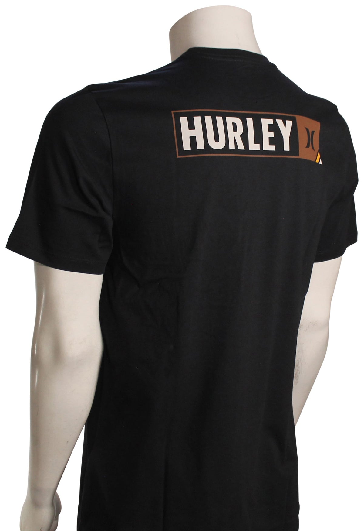 Hurley Corner SS T-Shirt - Black – back view