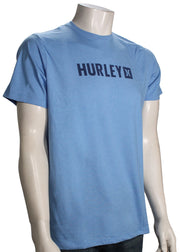 Hurley The Box SS T-Shirt - Aquifer Heather