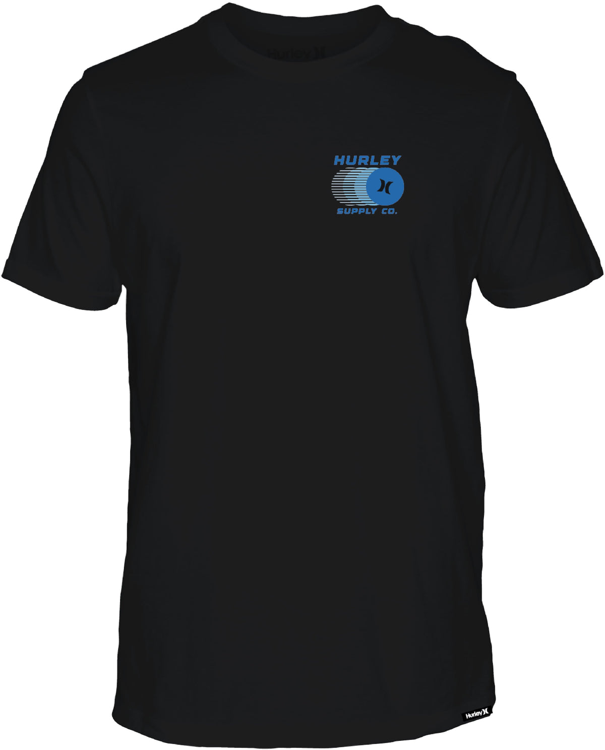Hurley Fast Circles Men's Short Sleeve T-Shirt - Black