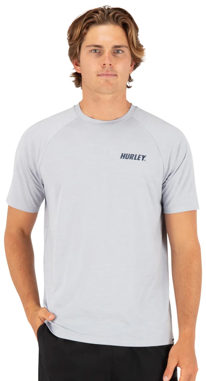 Hurley H20-Dri Outback Men's Short Sleeve T-Shirt - Light Asteroid