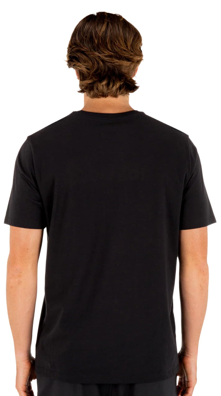 Hurley The Box SS T-Shirt - Black – back view