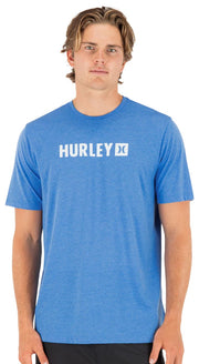 Hurley The Box SS T-Shirt - Seashore Heather