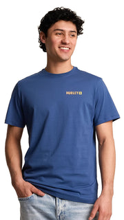 Hurley Fern Gradient SS T-Shirt - Abyss
